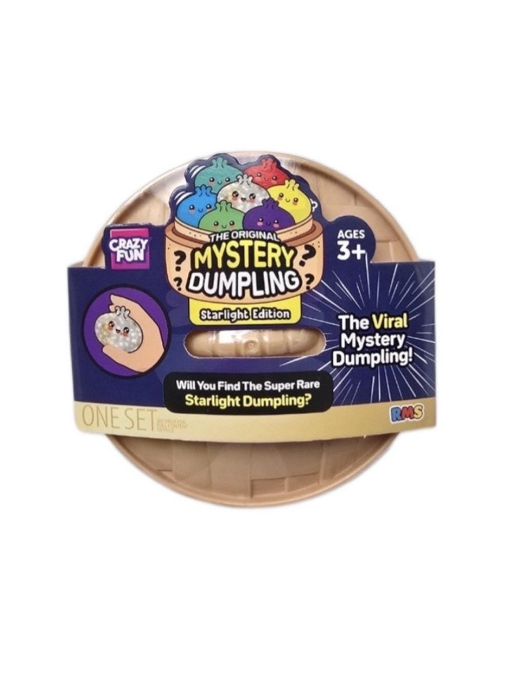 Super Rare! Rainbow Mystery Dumpling Squishy Bun Set